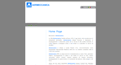 Desktop Screenshot of aermeccanica.it